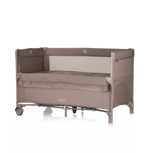 Chipolino Relax multifunkciós utazóágy - Tiramisu Linen
