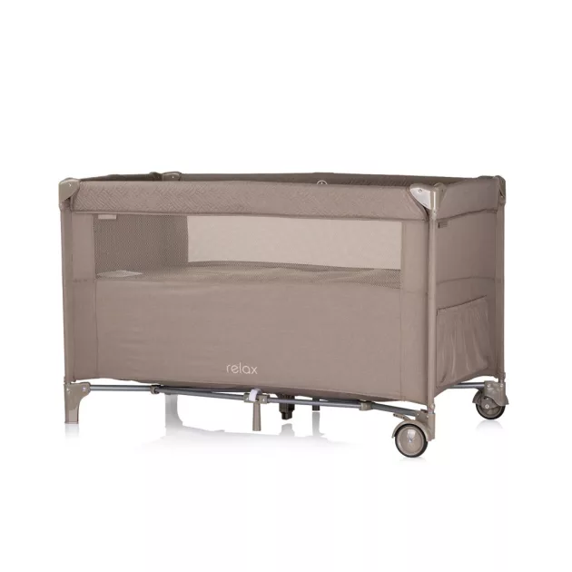 Chipolino Relax multifunkciós utazóágy - Tiramisu Linen