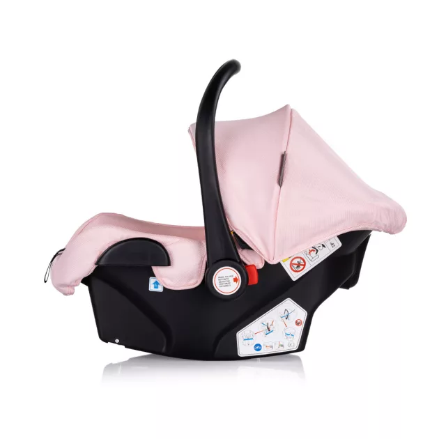 Chipolino Aura autóshordozó 40-87cm - Pink Marshmallow