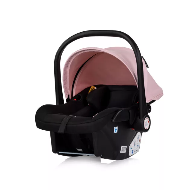Chipolino Vista autóshordozó 40-87cm - Pink Marshmallow