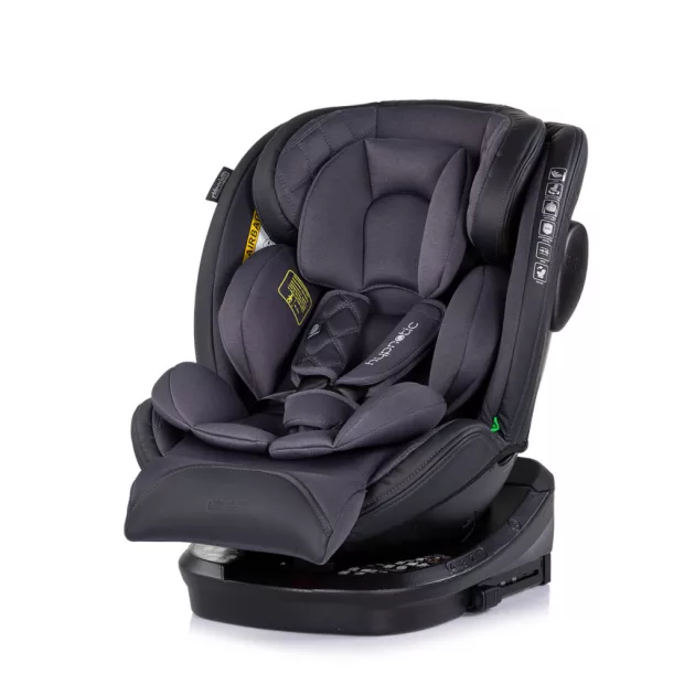 Chipolino Hypnotic autósülés I-Size 40-150cm - Anthracite