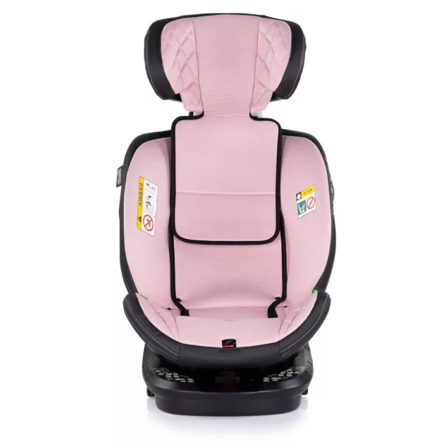 Chipolino Hypnotic autósülés I-Size 40-150cm - Pink Marshmallow