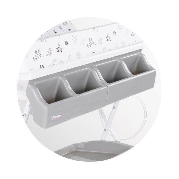 Chipolino Aqua kád + állvány pelenkázólappal - Giraffe