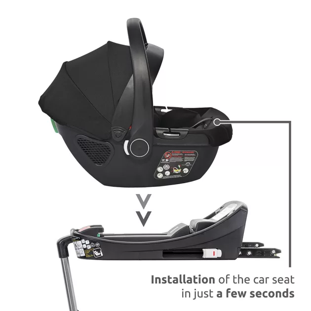 Lorelli Isofix bázistalp Aria Luxe 40x87 cm autóshordozóhoz