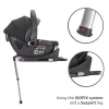 Lorelli Isofix bázistalp Aria Luxe 40x87 cm autóshordozóhoz