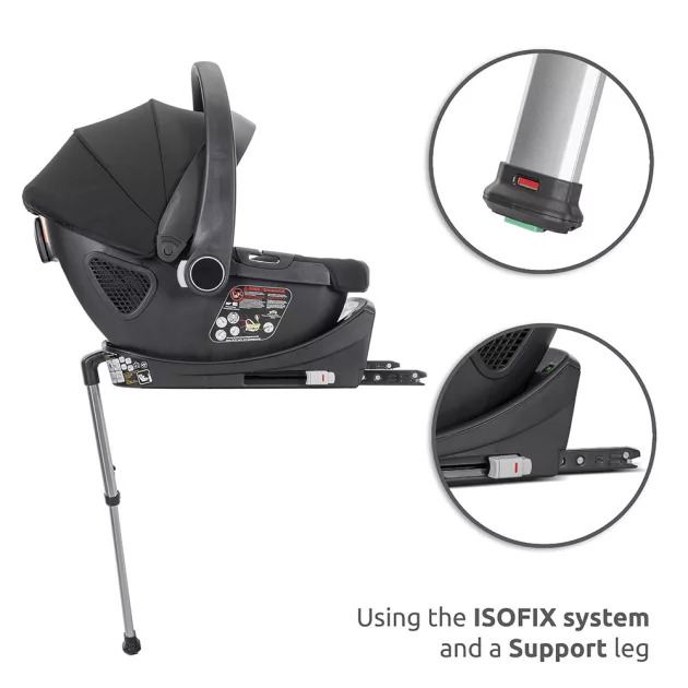 Lorelli Isofix bázistalp Aria Luxe 40x87 cm autóshordozóhoz