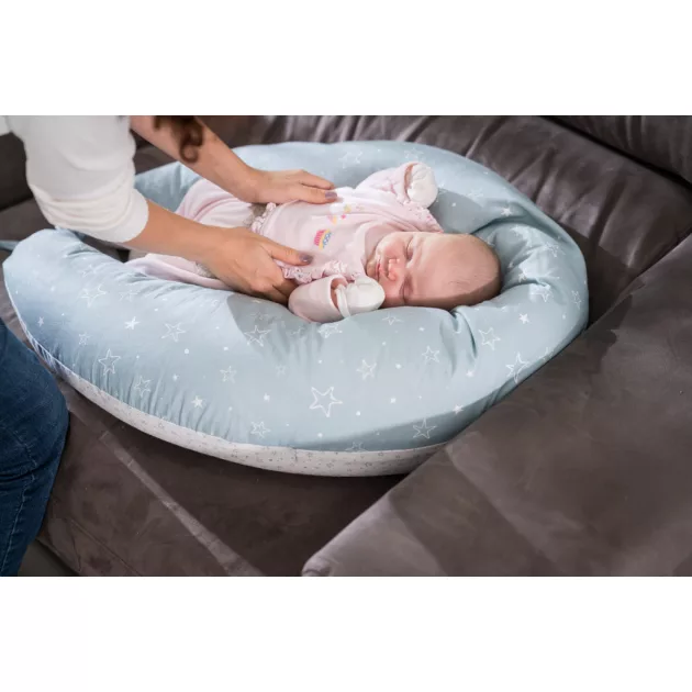 Nuvita Dreamwizard terhességi és szoptatós párna - Beige Nordic - 7100