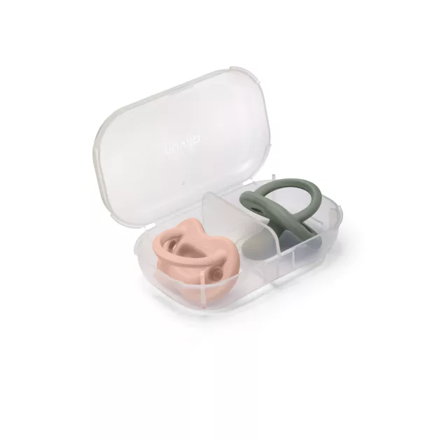 Nuvita Orthosoft Light 2db-os cumi szett 0+ - English Rose/Sage Green - 7052