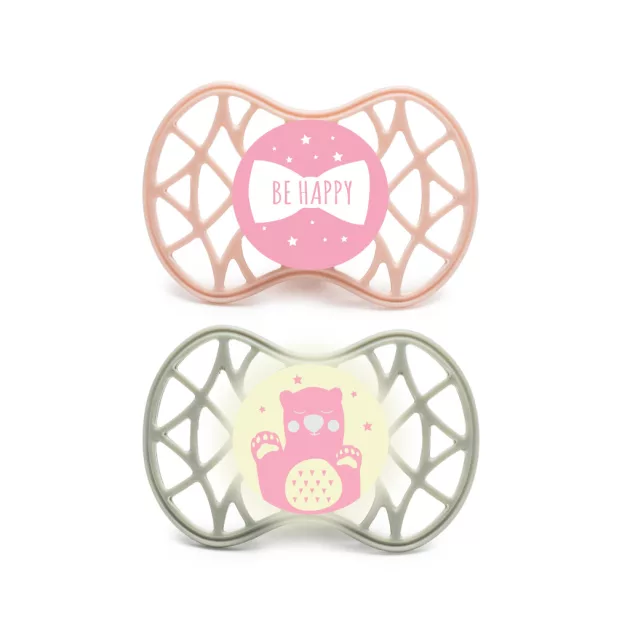 Nuvita Symmetric Air55 2db-os cumi szett 6+ - English Rose/Sage Green - masni/maci 70852