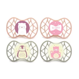   Nuvita Symmetric Air55 4db-os cumi szett 6+ - English Rose/Sage Green - 70854 maci, pingvin, behappy