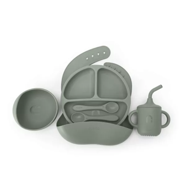 Nuvita 6 részes étkészlet - Sage Green - 8475