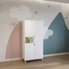 Todi Misty nagyszekrény - Fehér (3 doboz)