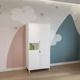 Todi Misty nagyszekrény - Fehér (3 doboz)