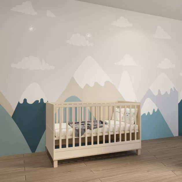 Todi Misty 70x140-es átalakítható babaágy - Kasmír (2 doboz)