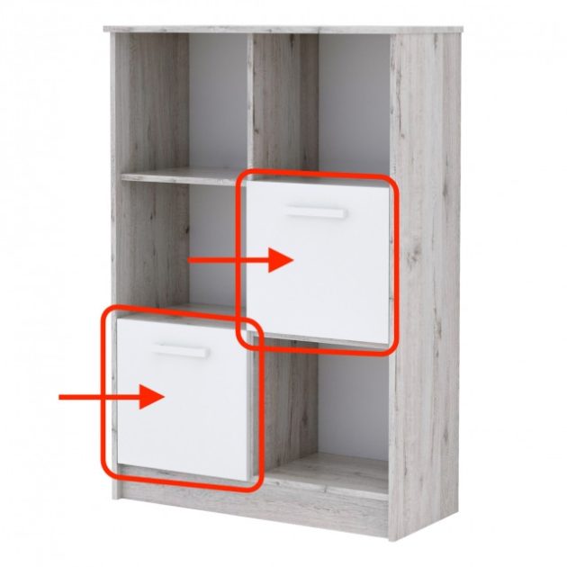 Todi Bee ajtó nyitott polcos szekrényhez (2 db)