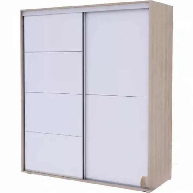 Todi Classic gardróbszekrény 140 cm széles (10 doboz)