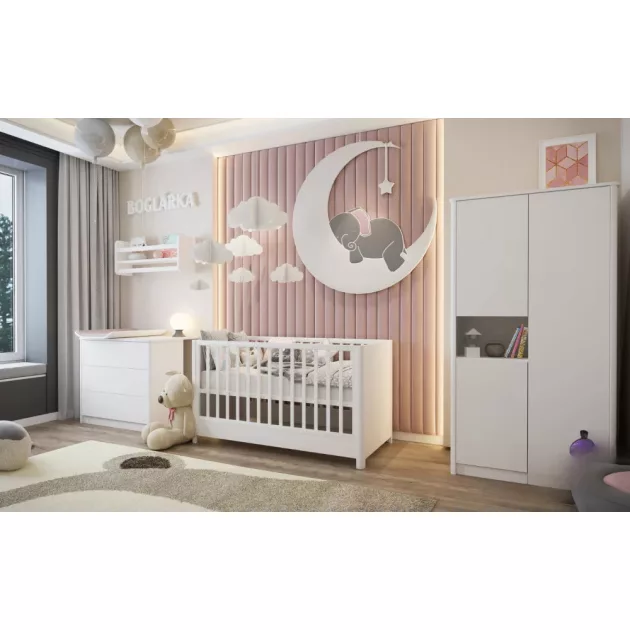 Todi Elegant 70x140-es átalakítható babaágy (2 doboz)