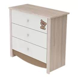 Todi Teddy 3 fiókos komód (2 doboz)