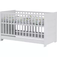   Todi White Bunny 70x140-es átalakítható babaágy (2 doboz)