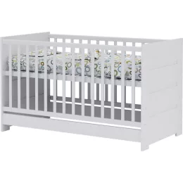   Todi White Bunny 70x140-es átalakítható babaágy (2 doboz)