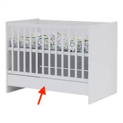   Todi White Bunny magasító kiságy alá (a kombiágy kiságyát teszi önállóan használhatóvá)