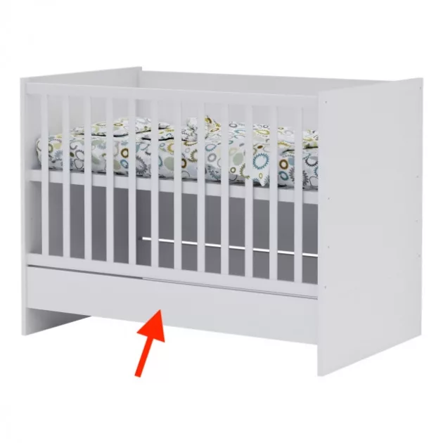 Todi White Bunny magasító kiságy alá (a kombiágy kiságyát teszi önállóan használhatóvá)