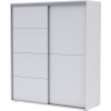 Todi White Bunny gardróbszekrény 140 cm széles (10 doboz)