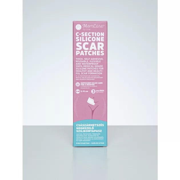 Momcare Császármetszés hegkezelő szilikontapasz 3db S-M