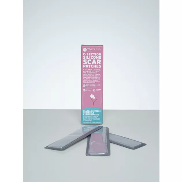 Momcare Császármetszés hegkezelő szilikontapasz 3db S-M
