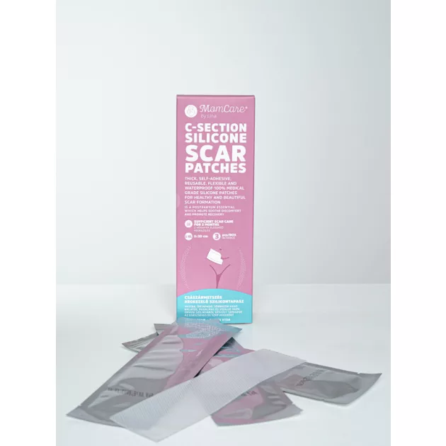 Momcare Császármetszés hegkezelő szilikontapasz 3db L-XL
