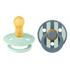 BIBS Studio Block Colour Cumi 6-18 hó - Páva mix