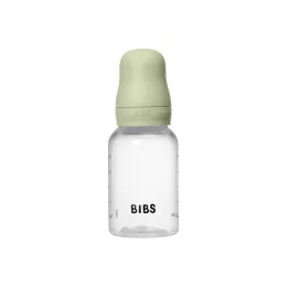 BIBS Cumisüvegszett natúr kaucsuk cumifejjel - Zsálya