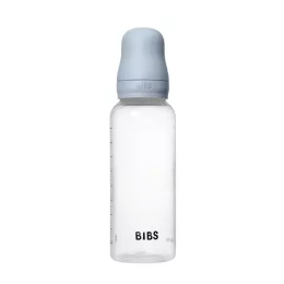   BIBS Cumisüvegszett 270 ml natúr kaucsuk cumifejjel - Pasztellkék