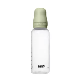 BIBS Cumisüvegszett 270 ml szilikon cumifejjel - Zsálya