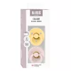 BIBS Colour Cumi 2-es szett (Krémsárga/Szirom) 0-6 hó