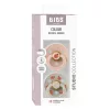 BIBS Studio Katica Colour Urban Cumi 2 db-os 0-6 hó - Púderrózsaszín mix