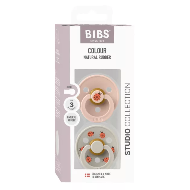 BIBS Studio Katica Colour Urban Cumi 2 db-os 18-36 hó - Púderrózsaszín mix