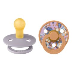   BIBS x Liberty 2-es szett Colour Cumi 0-6 hó - Nyári Virágzás Sütőtök Mix