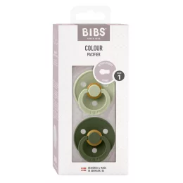 BIBS Colour Cumi 2-es szett (Zsálya/Terepzöld) 6-18 hó