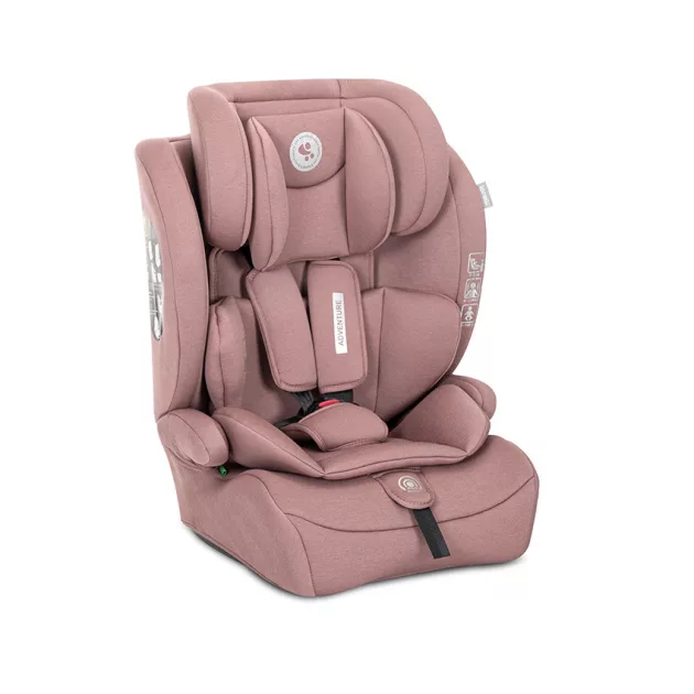 Lorelli Adventure autósülés i-Size 76-150cm - Pink (doboz nélküli)