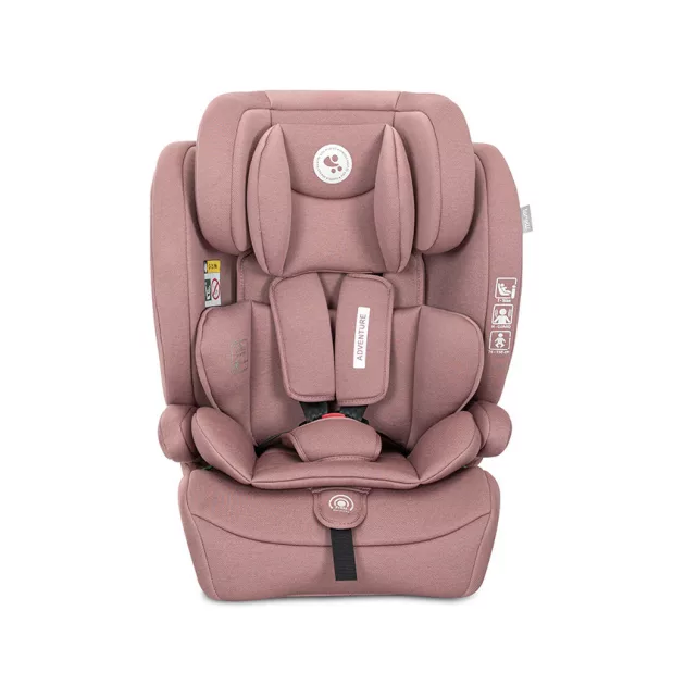 Lorelli Adventure autósülés i-Size 76-150cm - Pink (dobozos)