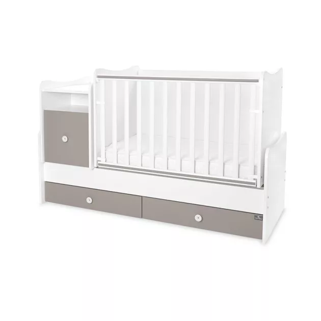 Lorelli Trend PLUS kombi ágy 70x165 - White String