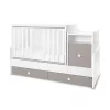 Lorelli Trend PLUS kombi ágy 70x165 - White String