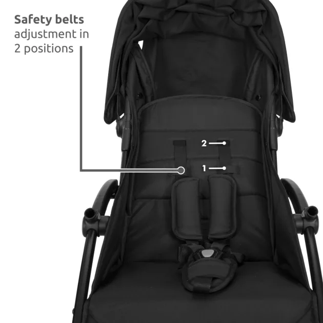 Lorelli Fresh sport babakocsi 22 kg-ig - Grey Icy