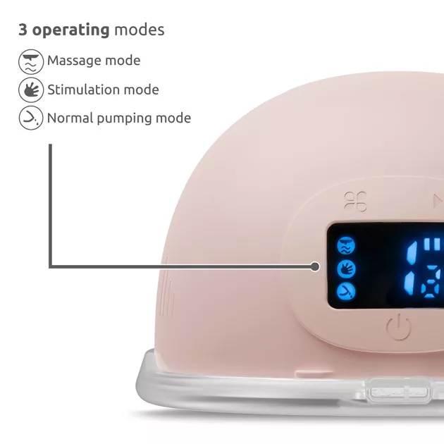 Lorelli Aya Hands Free elektromos mellszívó - Pink