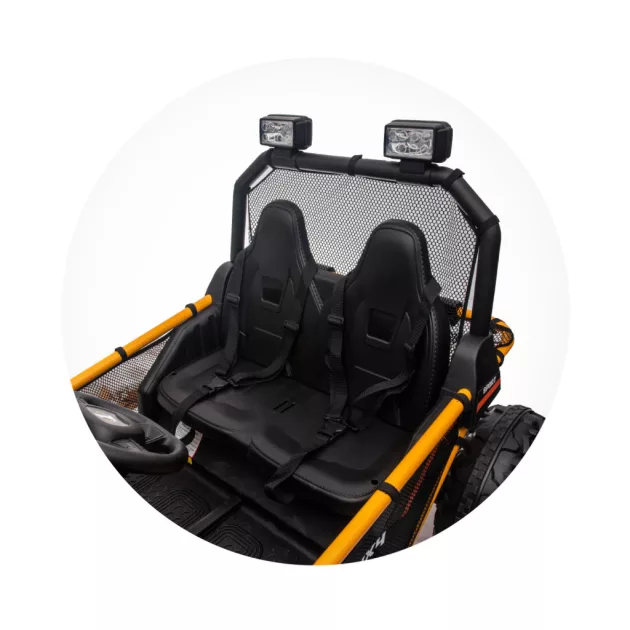 Chipolino EXPLORER elektromos autó - yellow