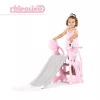 Chipolino gyerek csúszda Dino 116 cm - pink