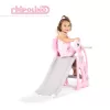 Chipolino gyerek csúszda Dino 116 cm - pink