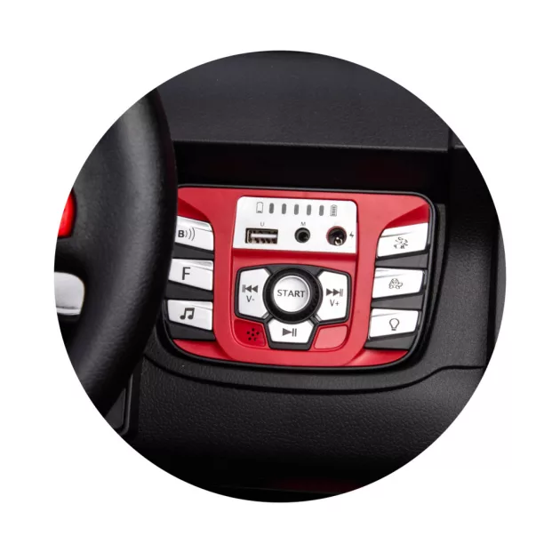 Chipolino Magnum elektromos autó - red