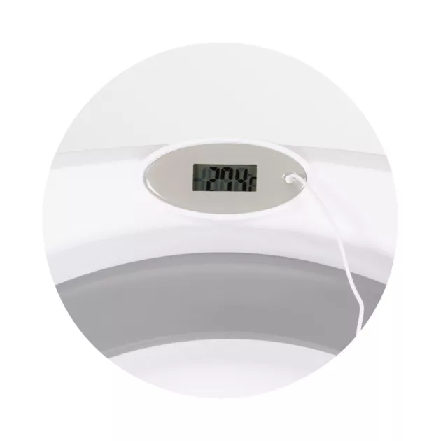 Chipolino Malibu kád leeresztő dugóval 87cm - grey